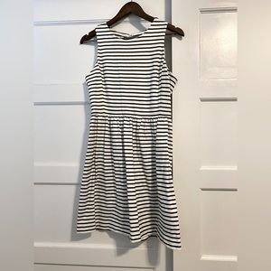 J. Crew striped cotton dress S